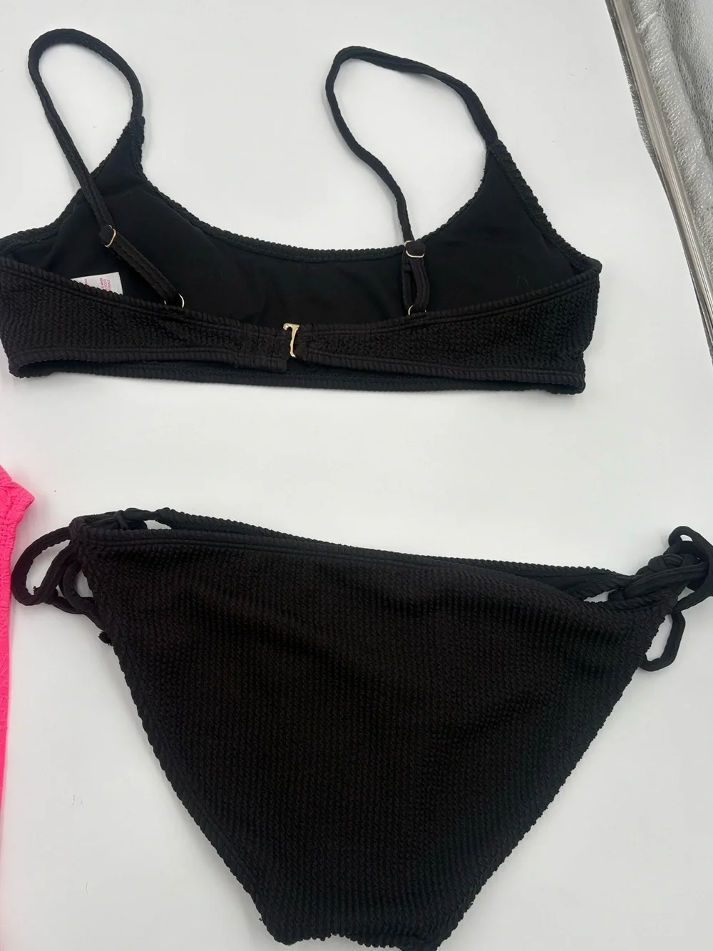 No‎ Boundaries Bikini Swimsuit Bundle Size L 11-13 Pink Black 2 Piece Sets